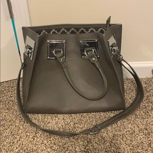 MAKE OFFER Purse - Gray Medium Satchel